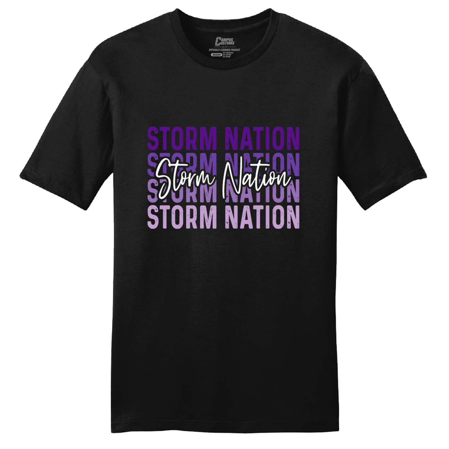 Celebration High School Ombre Script Storm T-Shirt