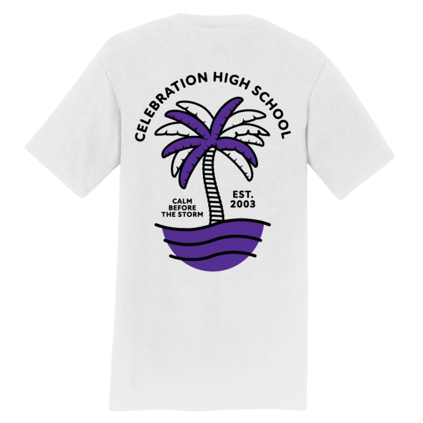 Celebration High School Palm Tree Tee