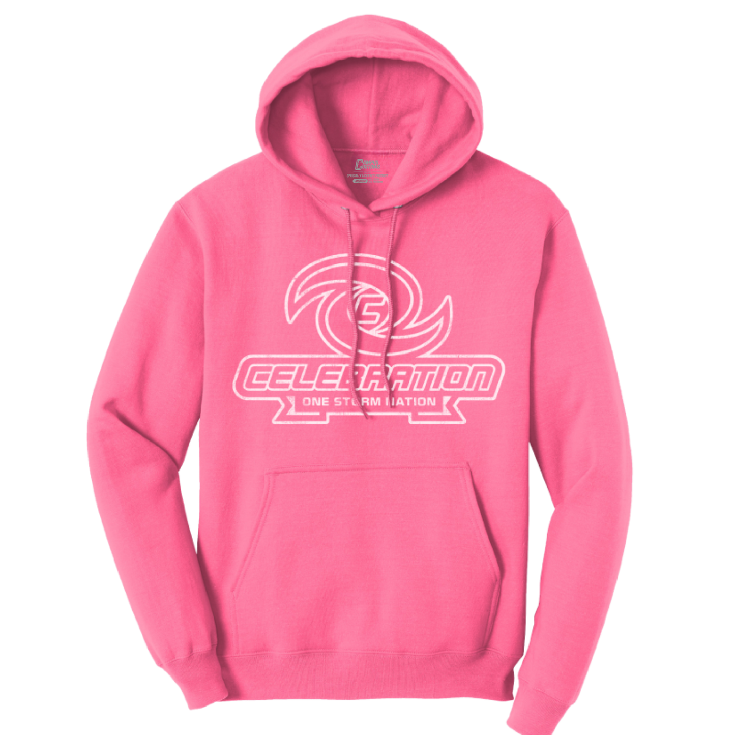 Celebration High School Pink One Storm Nation Hoodie