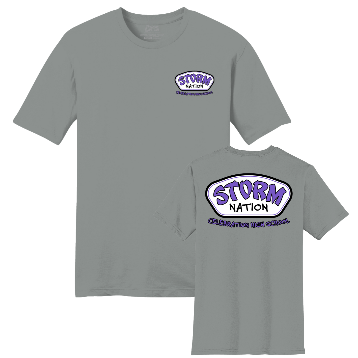 Celebration High School Storm Nation Heavyweight T-Shirt