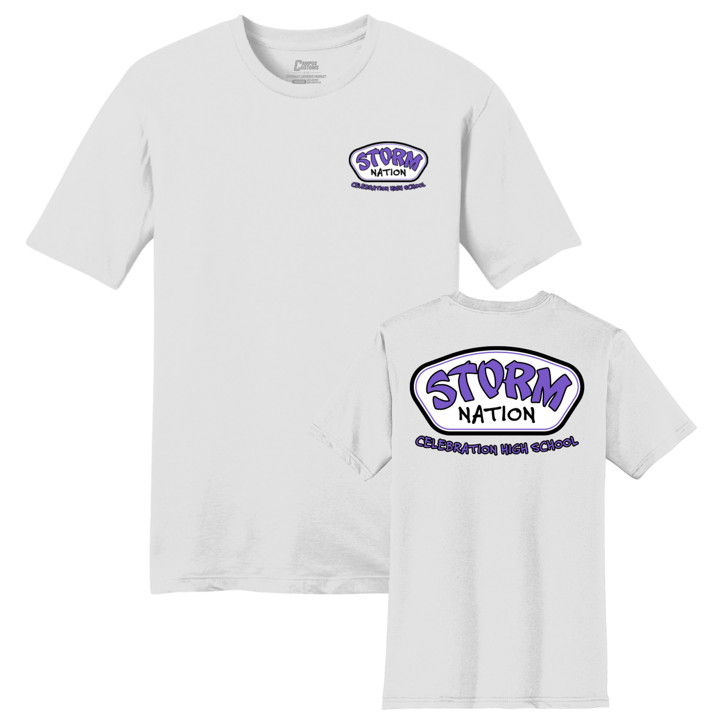 Celebration High School Storm Nation Heavyweight T-Shirt