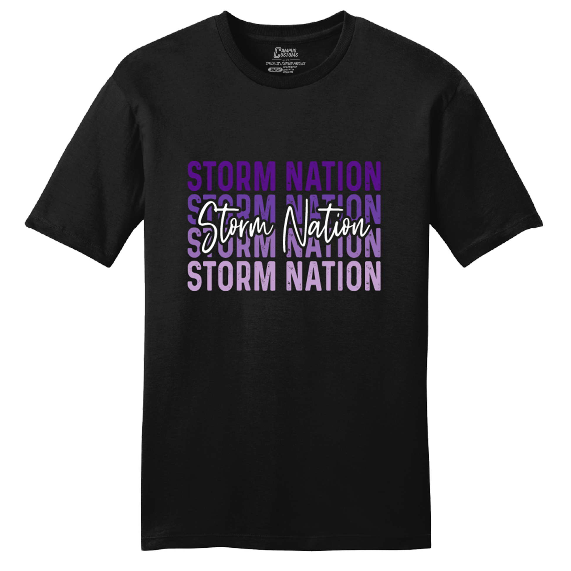 Celebration High School Ombre Script Storm T-Shirt