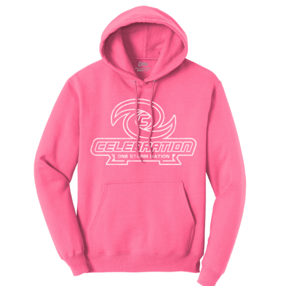 Celebration High School Pink One Storm Nation Hoodie
