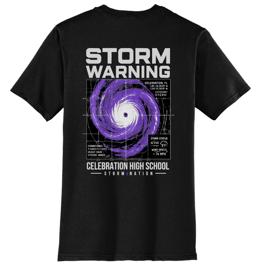 Celebration High School Storm Warning T-Shirt