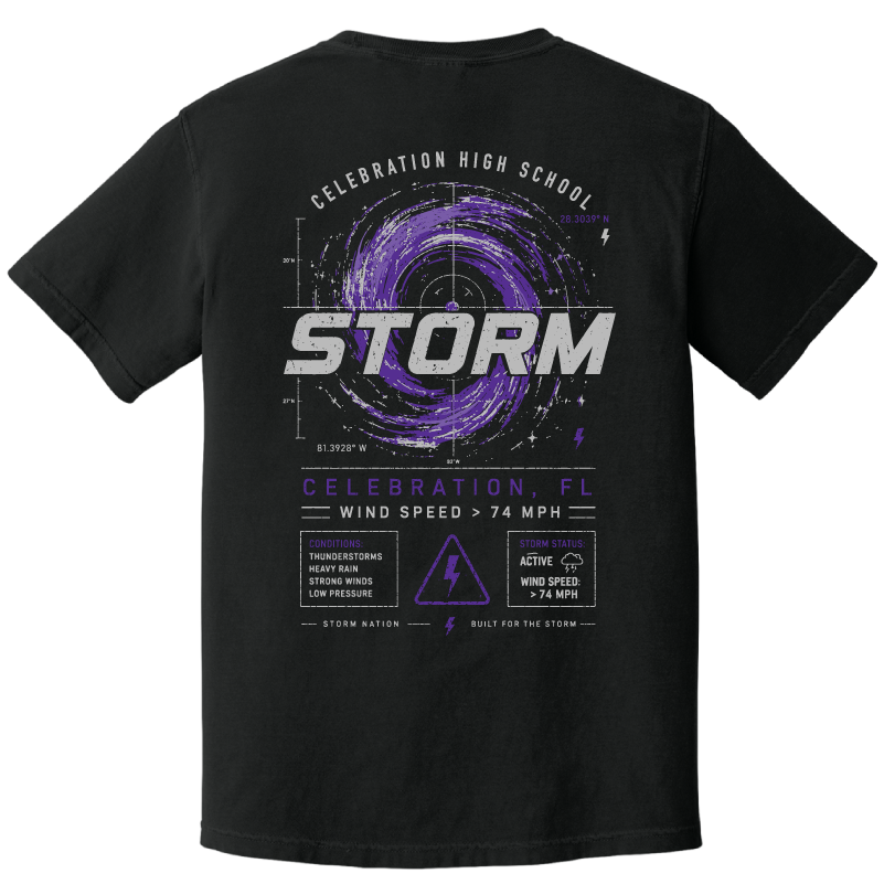 Celebration High School Category Storm T-Shirt