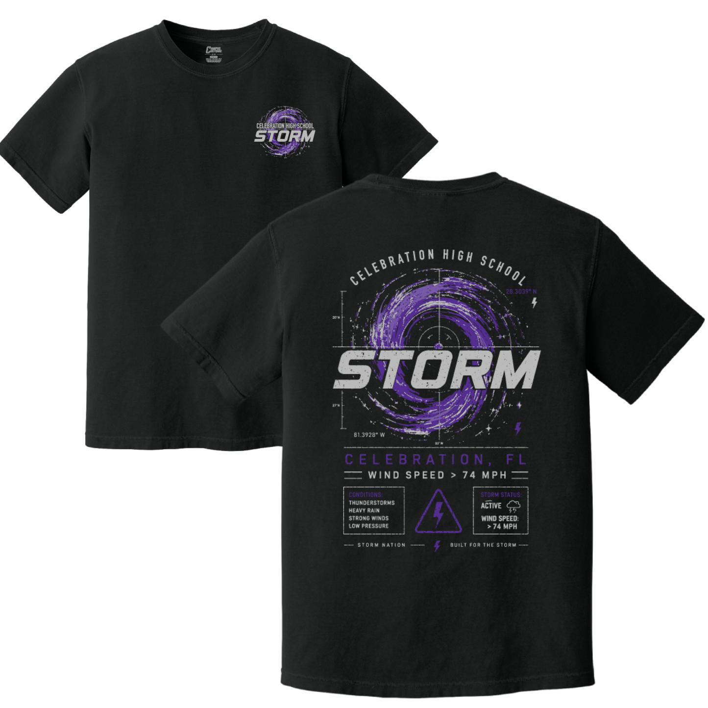 Celebration High School Category Storm T-Shirt