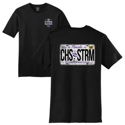 Celebration High School License Plate T-Shirt
