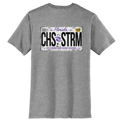 Celebration High School License Plate T-Shirt