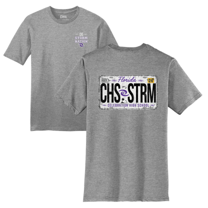 Celebration High School License Plate T-Shirt