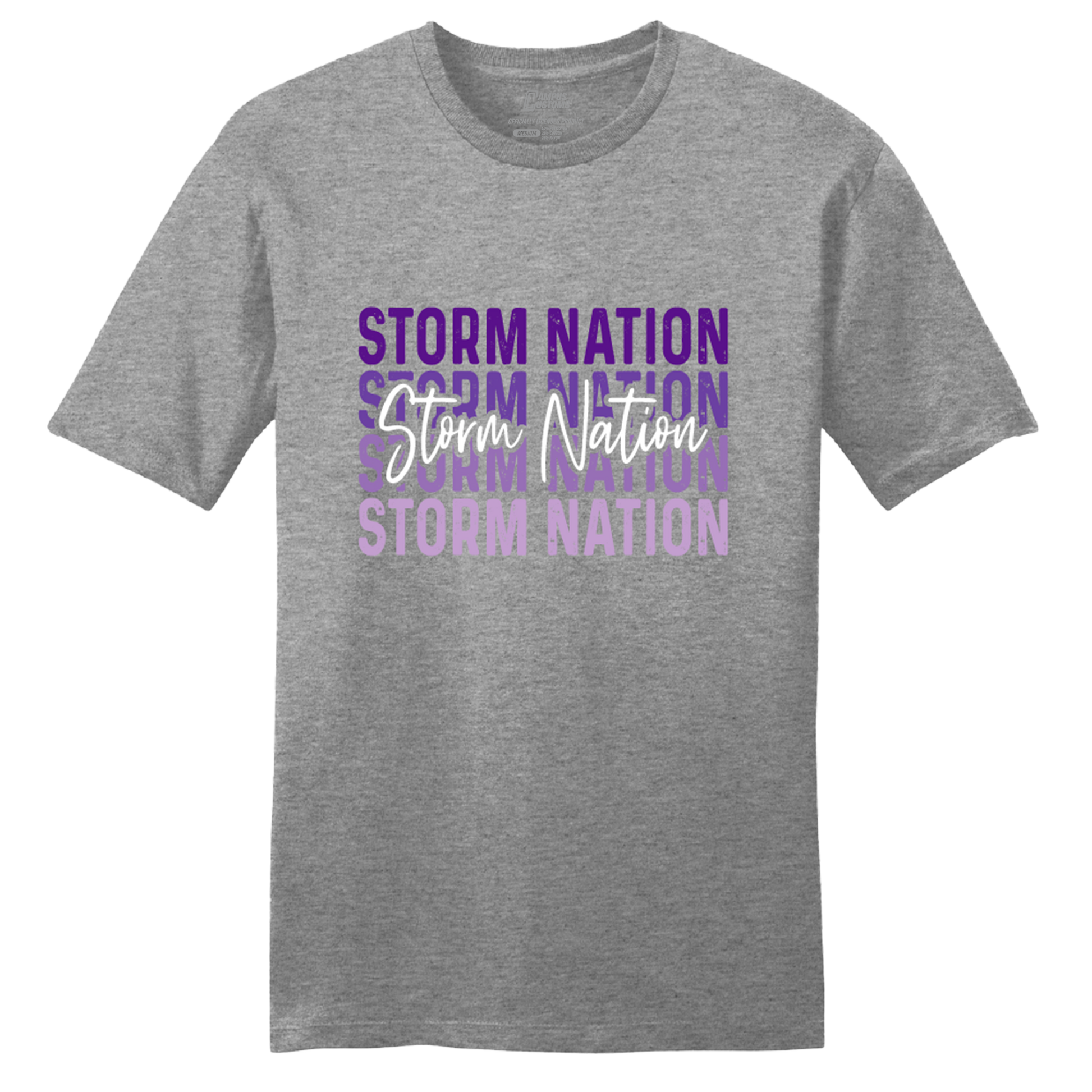 Celebration High School Ombre Script Storm T-Shirt