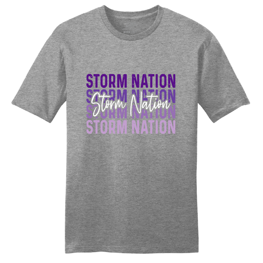 Celebration High School Ombre Script Storm T-Shirt