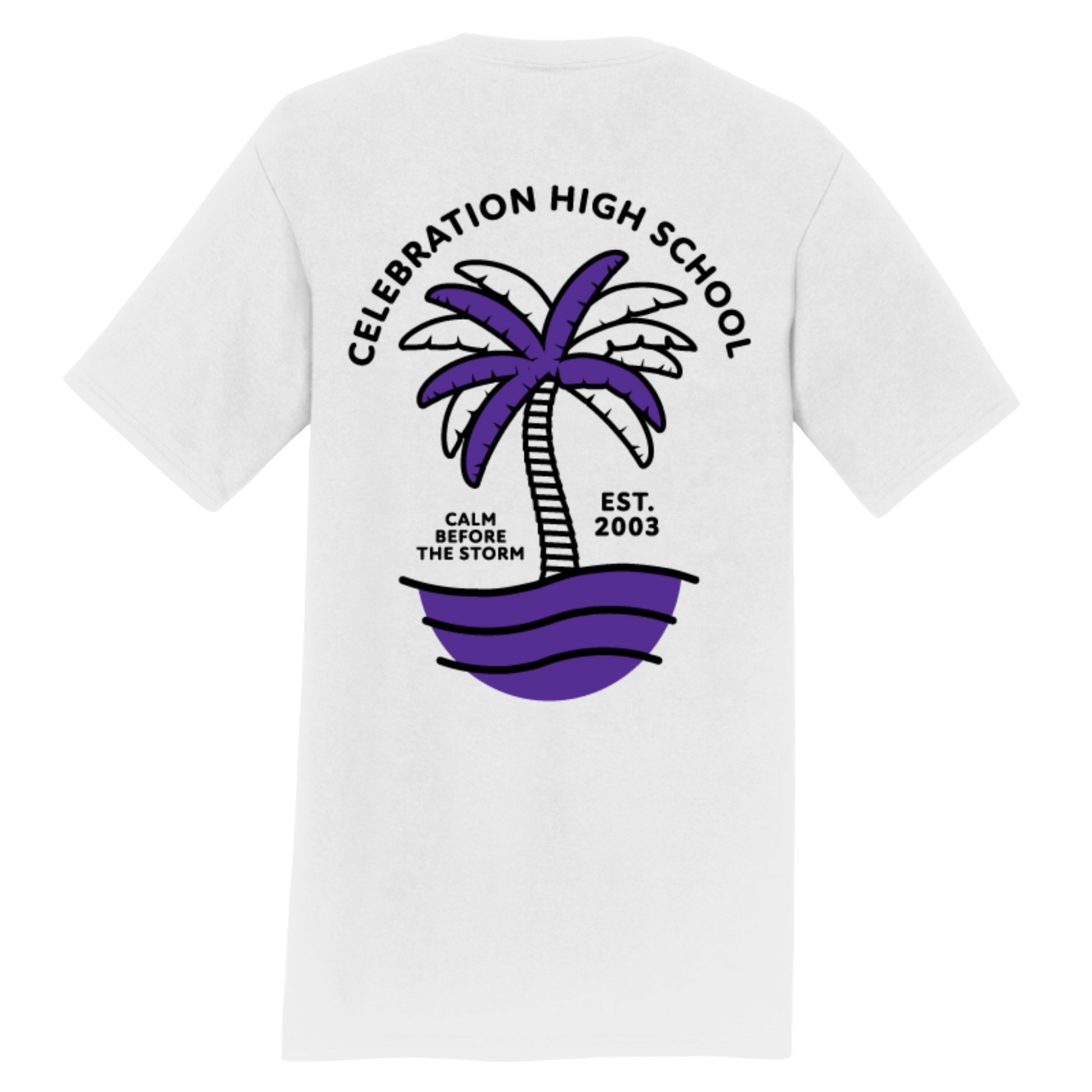 Celebration High School Palm Tree Tee