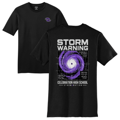 Celebration High School Storm Warning T-Shirt