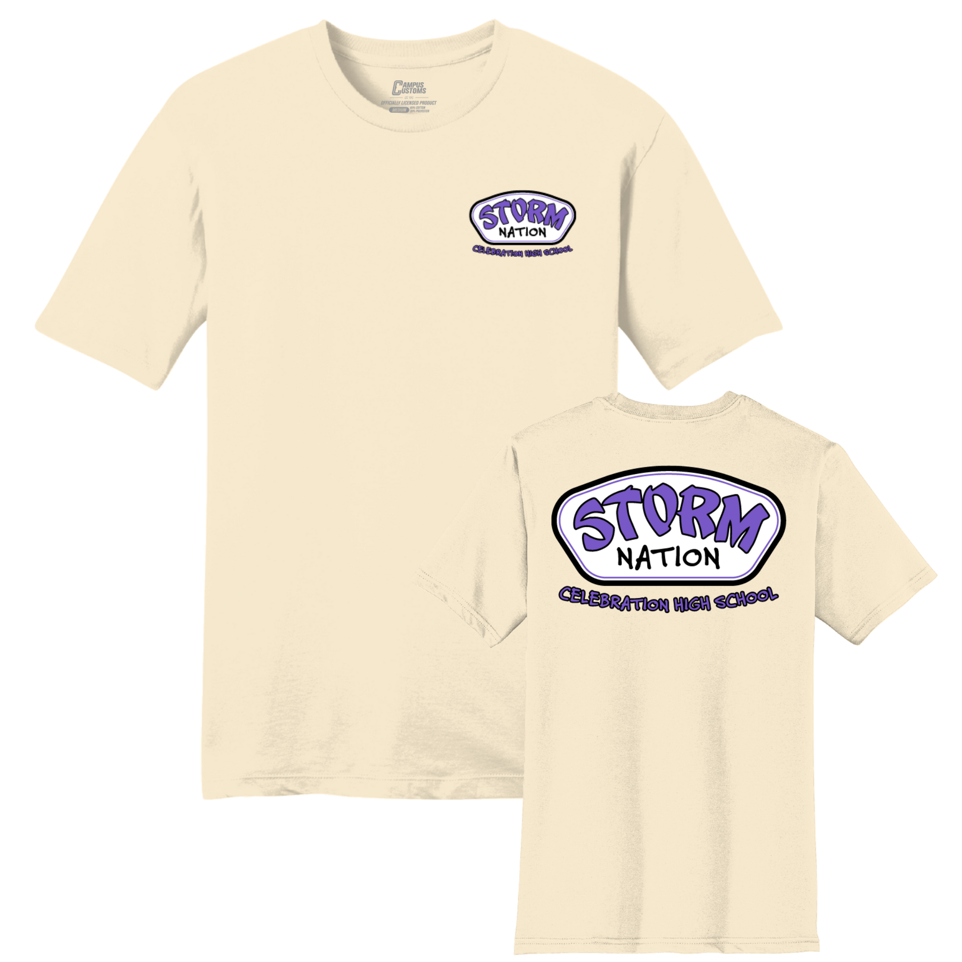 Celebration High School Storm Nation Heavyweight T-Shirt